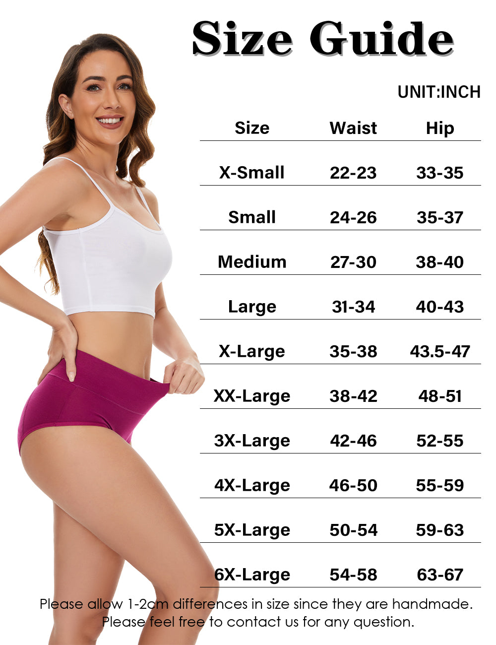 DORKASM Period Underwear for Women Plus Size Heavy Flow Breathable Period  Underwear Low Rise Postpartum Underwear Red XL