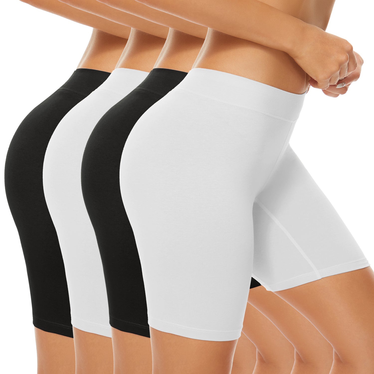 POKARLA Womens Underwear Cotton Boxer Shorts Anti Chafing Bike Shorts  Boyshorts Panties(Regular & Plus Size) : : Clothing, Shoes 