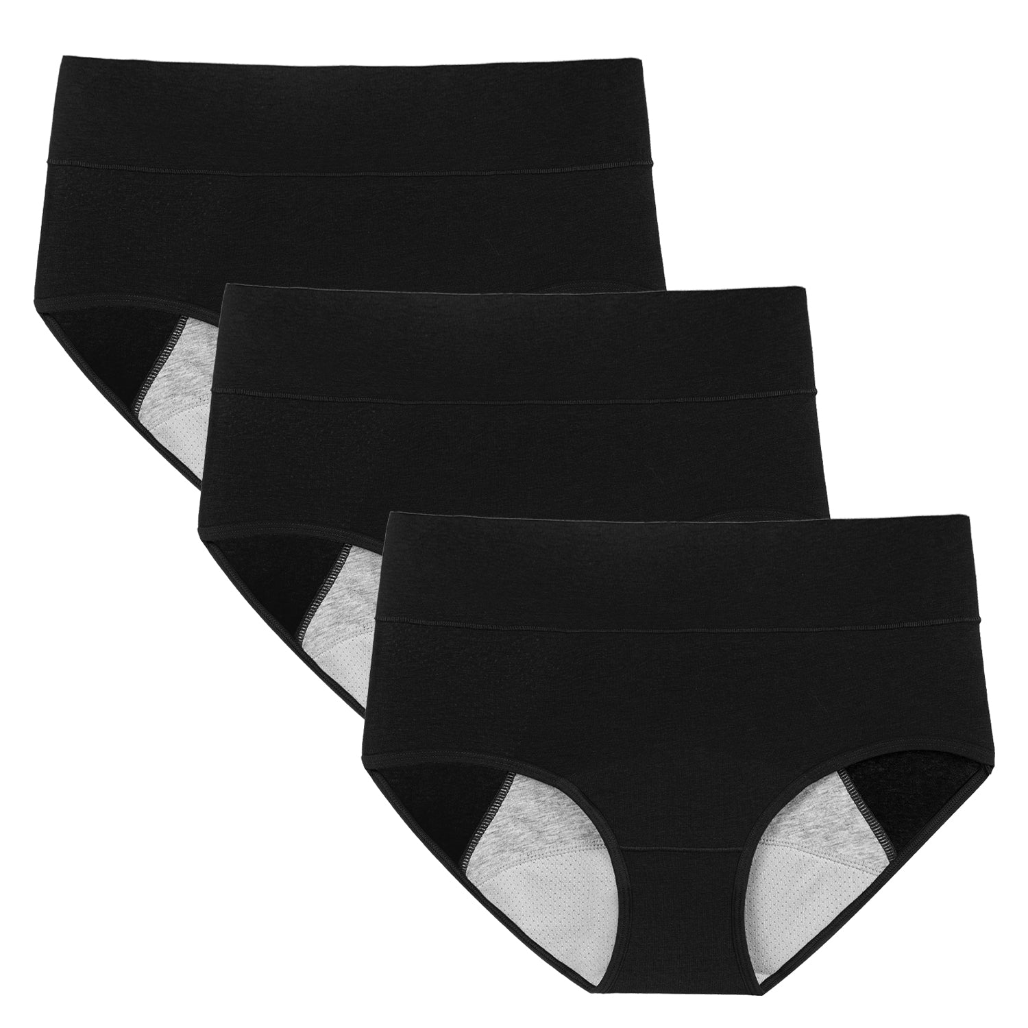  Mordlanka Period Underwear For Women Heavy Flow 45ml High  Absorbency Menstrual Panties Cotton Briefs For Teens